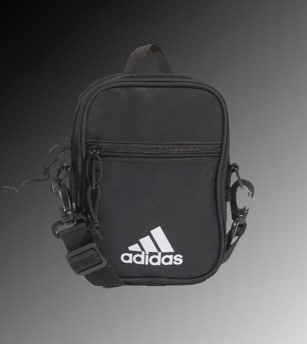 Adidas Must Have Unisex Festival Crossbody Bag GA0160 Black/White