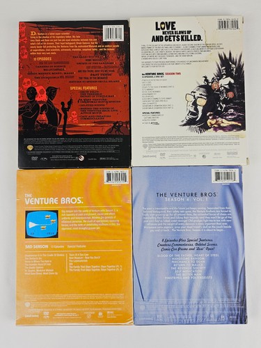 The Venture Bros. Seasons 1-3 + 4 Vol.1 DVD Bundle - Picture 2 of 2
