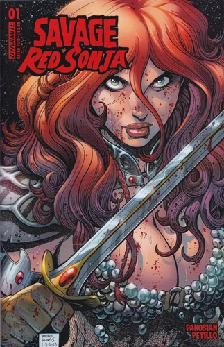 SAVAGE RED SONJA #1 (ARTHUR ADAMS VARIANT) ~ Comic Book ~ DYNAMITE!