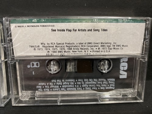 Salem’s Greatest Hits Of The 60’s 70’s 80’s Cassette Tape - Cigarette - NEW - Imagen 4 de 5
