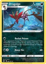 Dragalge 082/159 Rare Crown Zenith Pokemon TCG