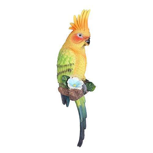 Parrot Hanging Garden Statues Shape Garden Statue Outdoor Sculpture Lawn