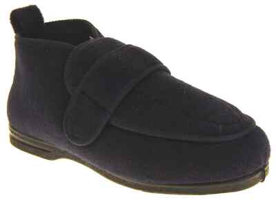 Mens Slippers Orthopaedic Wide Fit Comfort Foam Diabetic Indoor Shoes UK  Size 10 UK - Main Image
