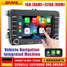 7'' Multimedia Player GPS Navi Carplay Android 11 FM Für VW GOLF 5 6 Passat Polo