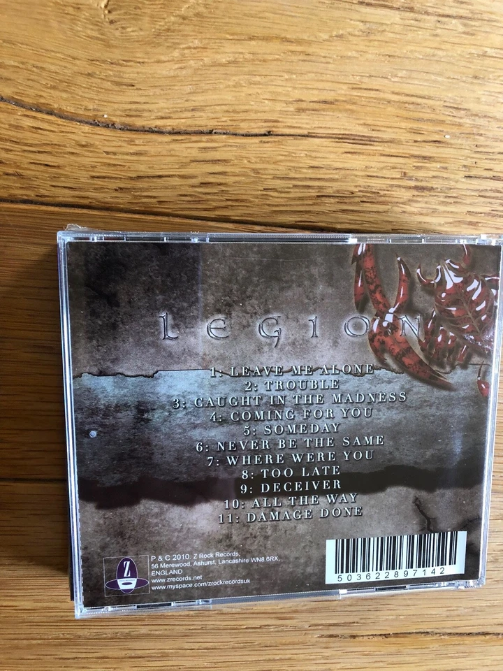 LEGION - SAME, HEAVY METAL, LABEL Z ROCK RECORDS, CD NEUWERTIG  - Bild 2 von 2