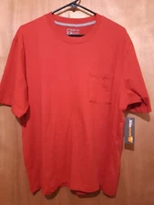 Mountain Ridge Red Pocket Tee Size L 081624 I454T21