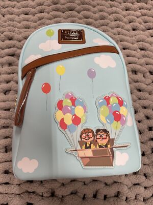 Loungefly Pixar UP Carl & Ellie Photos Backpack Adventure Is Out There Cute NWT Loungefly Disney Pixar Up Carl & Ellie Picnic Mini Backpack  main image 2