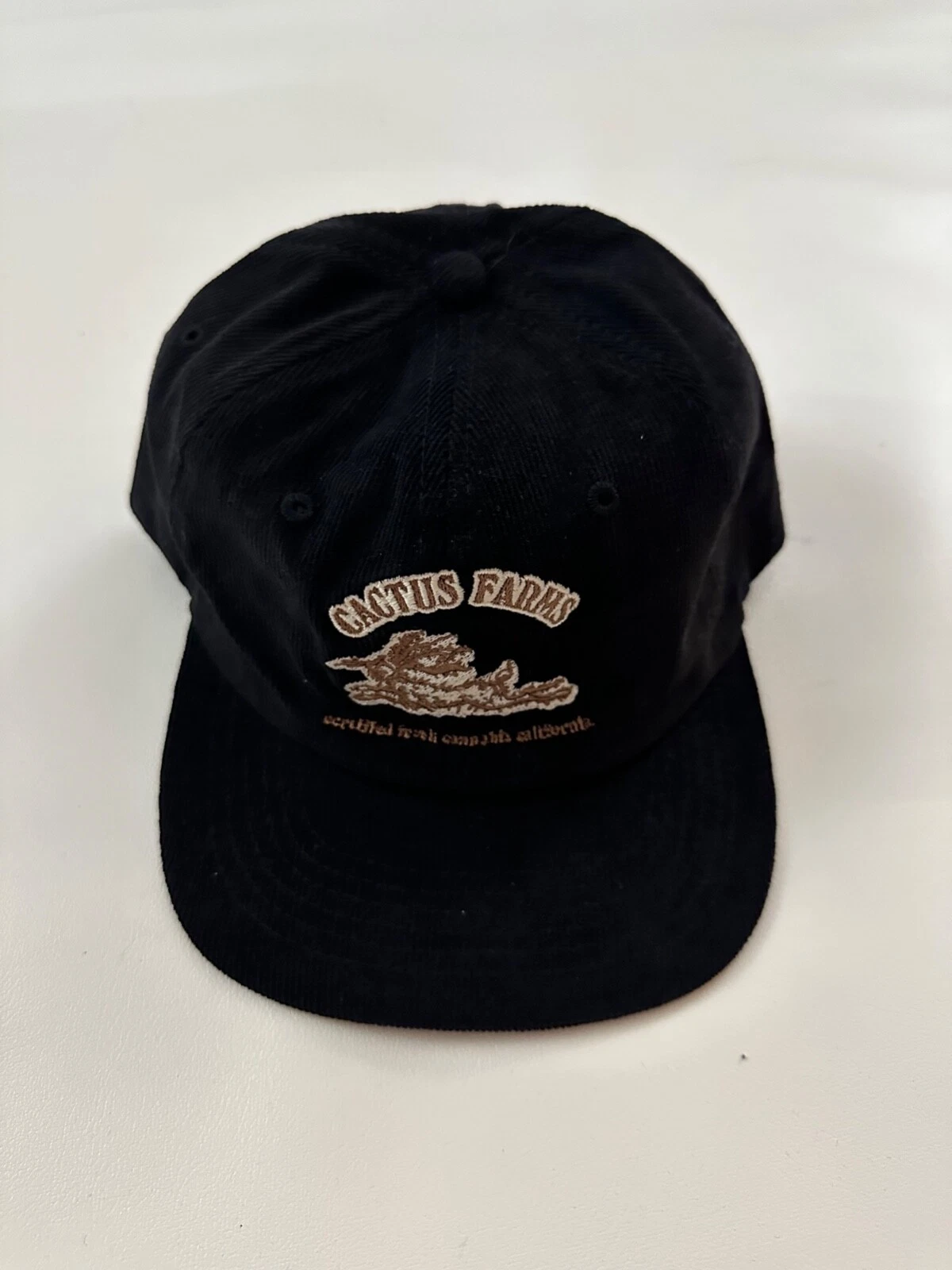 Travis Scott Cactus Farms Embroidered Black Graphic Snapback Hat Cap One Size
