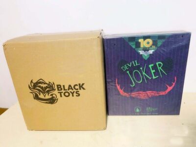 Black Toys 1/6 Devil Joker 10th Anniver PVC BT101 BT102 Figure IN