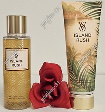VICTORIA SECRET - ISLAND RUSH - FRAGRANCE LOTION N MIST SET - NEW