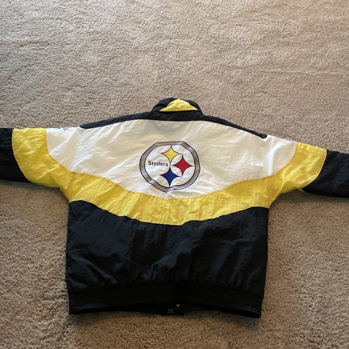 VTG MEN'S AUTHENTIC PROLINE APEX FULL ZIP NFL PITTSBURGH