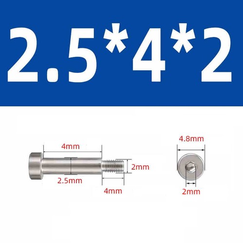 304 Stainless Steel Round Head Hexagonal High Limit Step Screw M2.5 M3 - M8 M10 - Picture 10 of 135