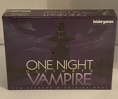 Ultimate Vampire Multi Colored Brand new sealed 3-10 play BezlerGames One Night