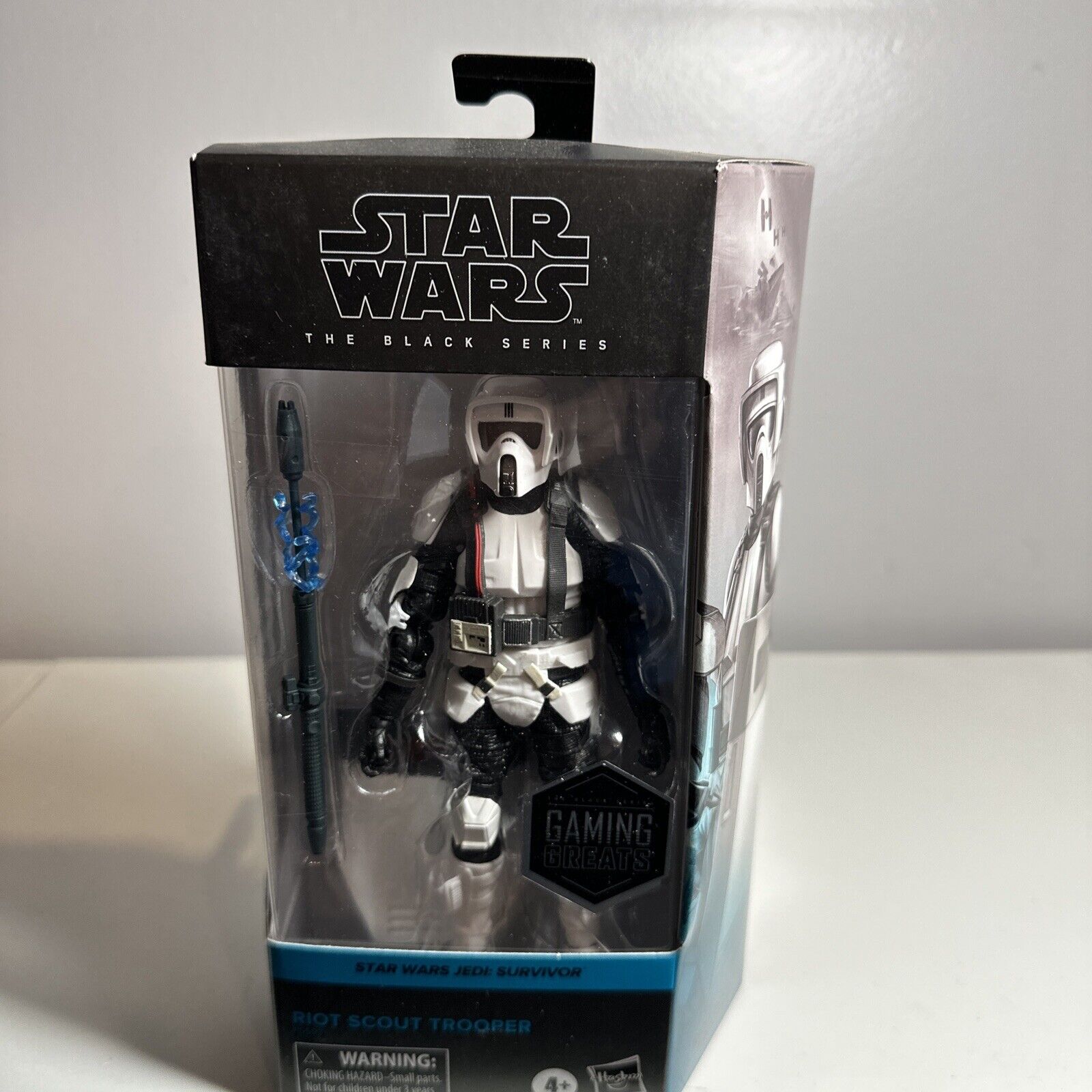 Star Wars The Black Series Gaming Greats 6" Figure Riot Scout Trooper(NEW)Sealed
