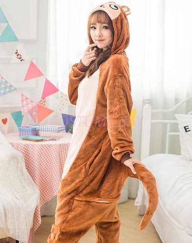 Giraffe Adult Kigurumi Animal Cosplay Unisex Pajamas Pyjamas Onesies Costume - Picture 150 of 247