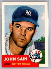 1991 Topps Archives 1953 #119 John Sain
