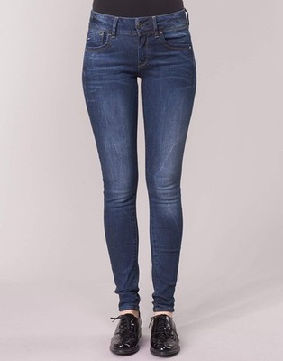 G-Star Damen Jeans Lynn Mid Skinny Wmn NEW Blau - Dk Aged W25 L32