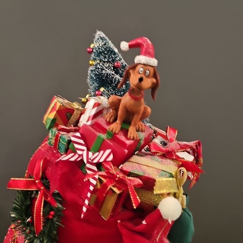 Possible Dreams Dr Seuss Grinch Santas Figurine A Very Merry Grinchmas 6006035 - Picture 4 of 10