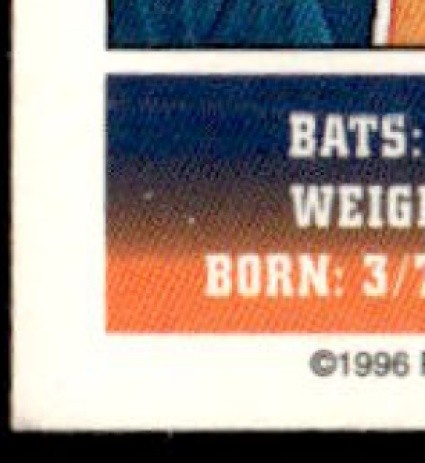 1996 Score Baseball Jeff Kent #316 New York Mets MLB - Bild 8 von 10
