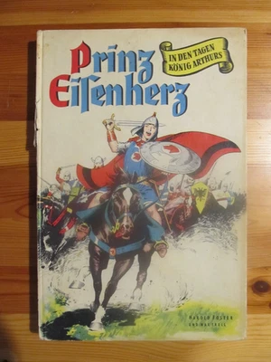 Prinz Eisenherz--Kämpft gegen die Hunnen BD.2--1954 Badischer Verlag--Comic Buch - Bild 1 von 4