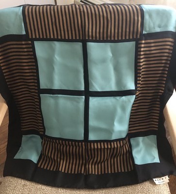 Marni Hand Rolled Silk Scarf   26 X 26