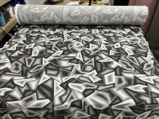 Experimental Military Camo Fabric Grey Digital Geometric MIL-DTL-44436B