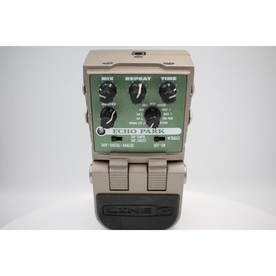 Line6 Echo Park Gitarre Effektpedal Analog / Digital Verzögerung Gebraucht