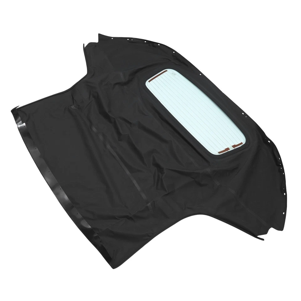 Capota blanda convertible negra con ventana de vidrio térmico para Mazda MX-5 Miata 2006-2014 Foto 3 de 4