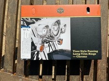 Harley Davidson Visier Style Abblendleuchte Zierringe