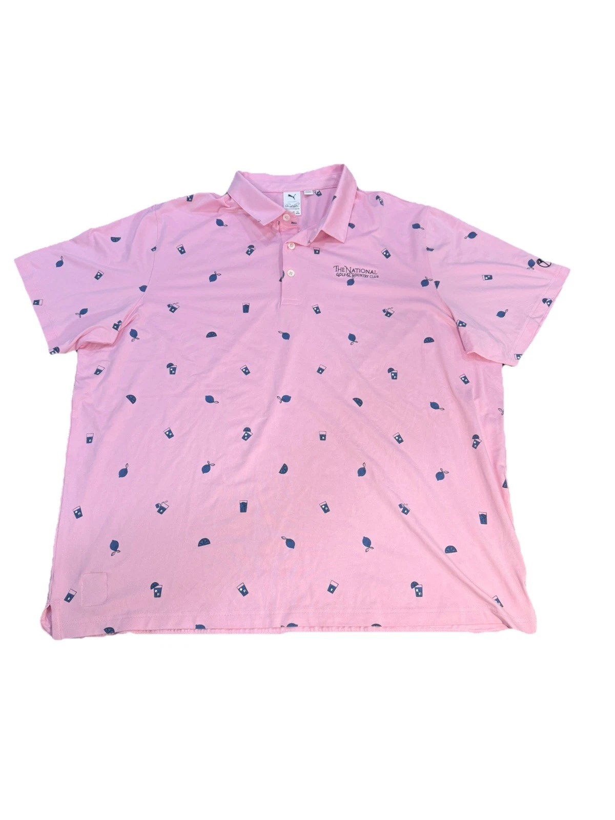 Puma Arnold Palmer Golf Polo "The National Golf & County Club" XXL - Unique