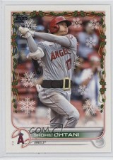2022 Topps Holiday Mega Box Variation Rare (Santa Belt) Shohei Ohtani 01rd