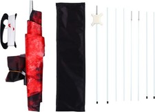 Huge 54" Fiery Dragon Kite - Easy Fly with 160" Tail for Kids  Adults