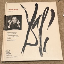 Dali's World: The Treasures of Dali Hardback Book The Fast Free Shipping