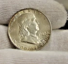 1948 US Franklin Half 50c AU++