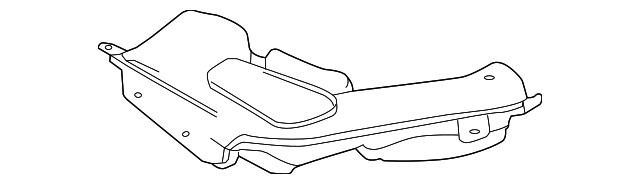 Conjunto de ducto para Nissan Rogue 2015-2020 (N/P 16554-4CL0A)