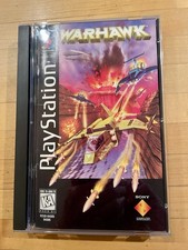 Warhawk (Sony PlayStation 1 PS1, 1995) Long Box  With Manual