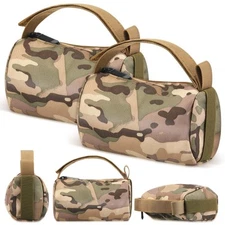 2 Sets Shooting Bags Rest Pre Filled Bench Rest Bags Front Rear Support Sandb...
