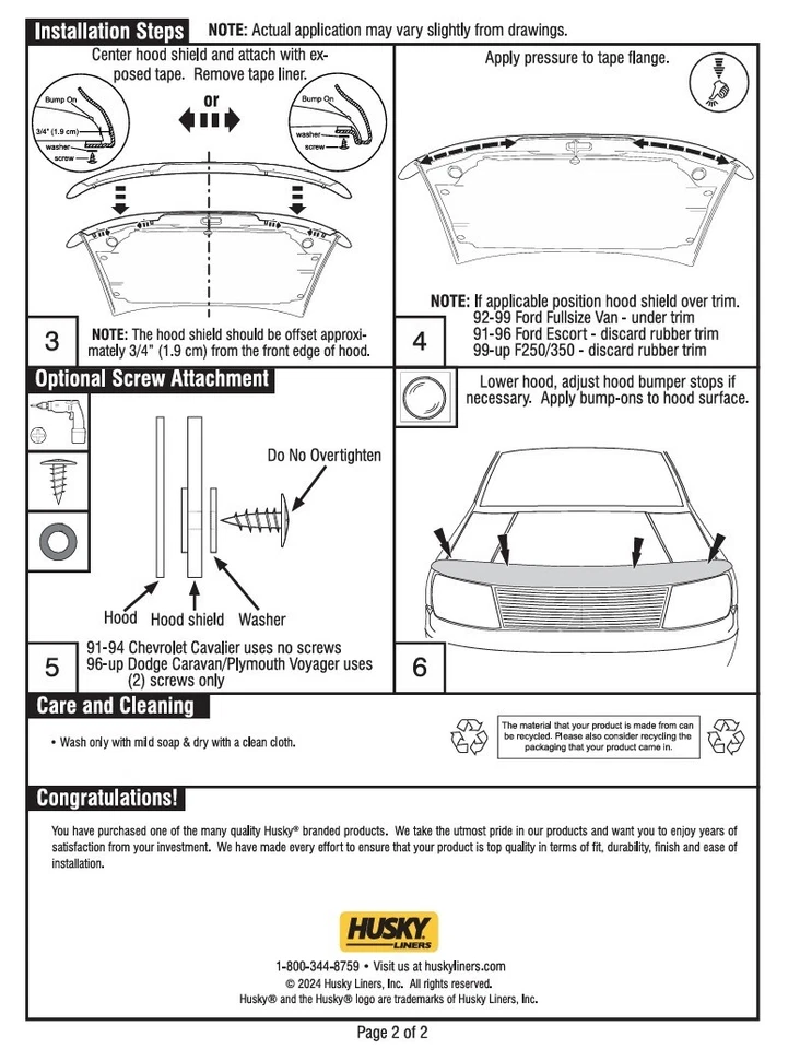 Protector de capó BugFlector Bug Shield Deflector para GM Sierra 2500 3500 2015-2019 Foto 3 de 4