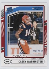 2024 Panini Donruss Rated Rookie Casey Washington #392 1eh5