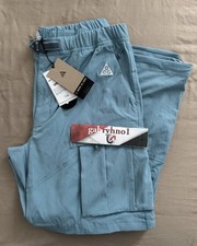 Nike ACG Smith Summit Cargo Pants FN0428-464 Denim Turquoise Mens Size Large