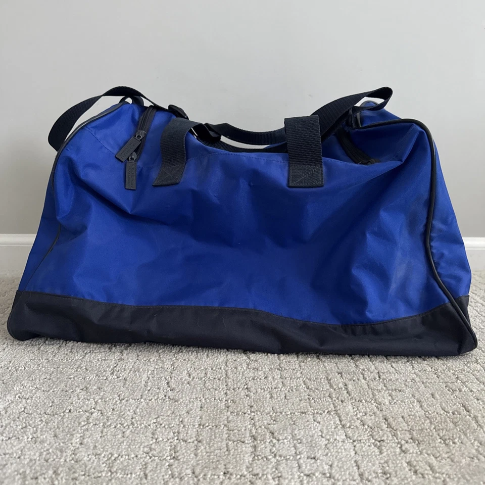 Винтажная спортивная сумка 90-х Polo Sport Ralph Lauren синяя темно-синяя США трек РЕДКАЯ в очень хорошем состоянии - Изображение 3 из 4