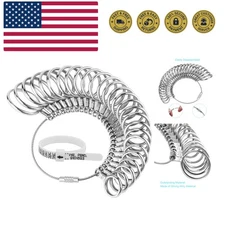 Reliable 27 Piece Ring Measurement Tool - Accurate Sizes 0-13 & Half Sizes