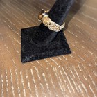 Mystic Topaz Oval Shape Ring In A Braided Shank - Size 8 — photo 2