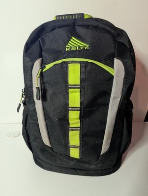 Kelty Polyester Backpack Black, Adjustable Shoulder Straps RN 93551 (C46067)