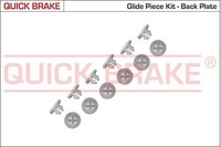 Quick Brake ZubehöRsatz, Bremsbacken Hinterachse U.A. FüR Skoda, VW