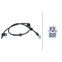 Sensor Raddrehzahl Vorderachse 2-Polig Hella FüR U.A. Nissan Qashqai