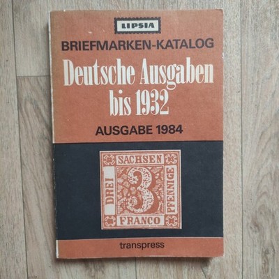 DDR : LIPSIA Briefmarkebn-Katalog Deutsche Ausgaben bis 1932 (Ausgabe 1984), fb7