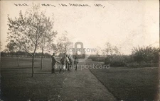 East Chicago, Indiana Washington Park Harbor Girls Original Vintage RPPC
