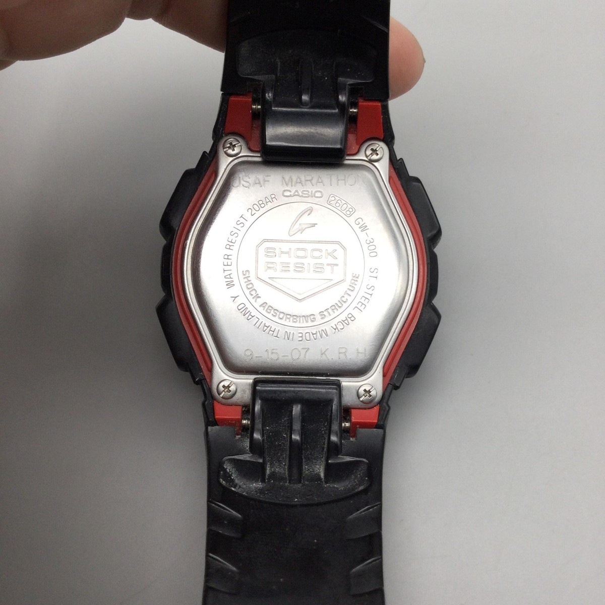 Casio G-Shock 2608 GW-300 Mens Watch 42mm Black Tough Solar Atomic
