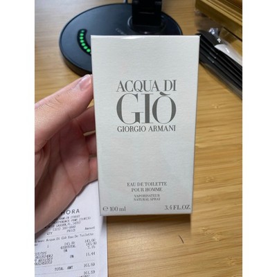 Giorgio Armani Acqua Di Gio 3.4oz Men's EDT Cologne Spray - Brand New/Sealed